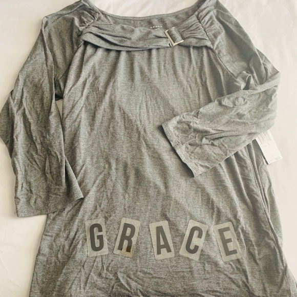 women’s grey long sleeve - Picture 1 of 4